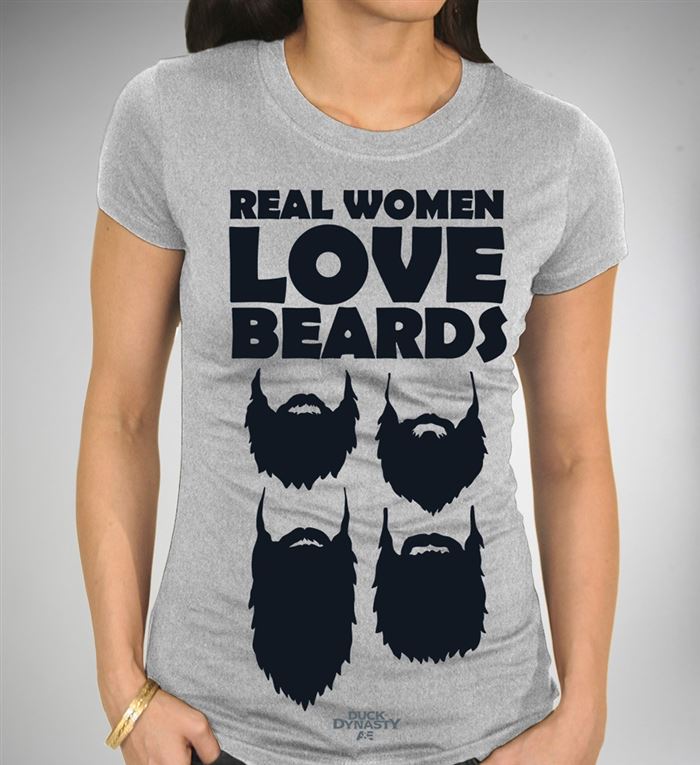 vrouwen houden van een baard